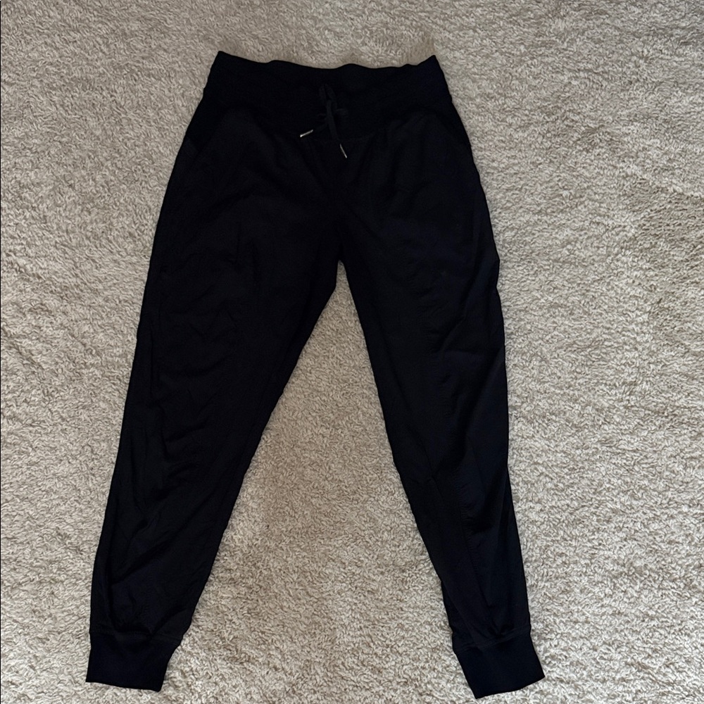 lululemon athletica Black Track Pants Size 8